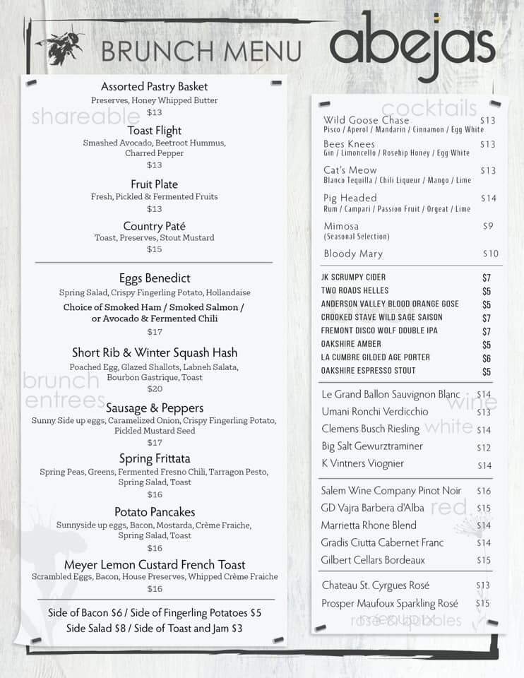 Menu page 2