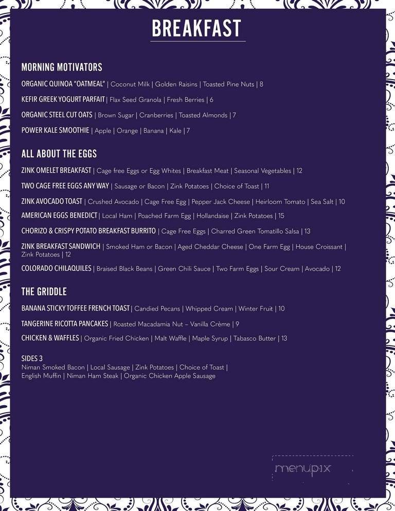 Menu page 4