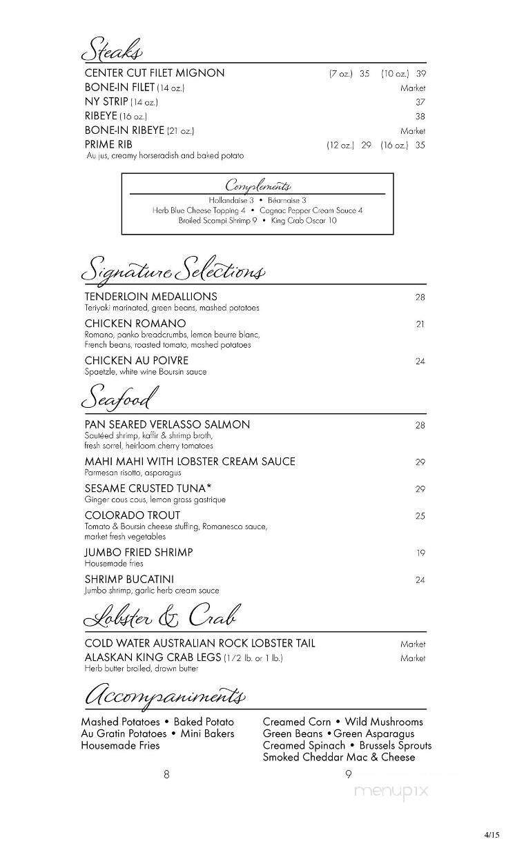 Menu page 2