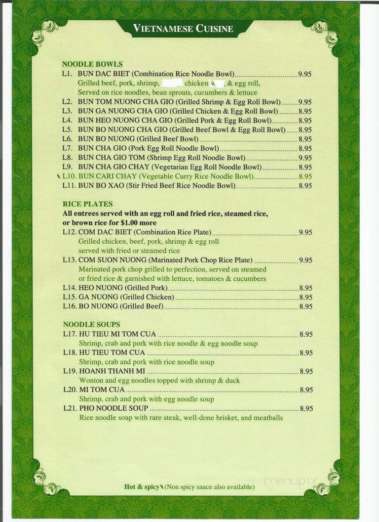 Menu page 7