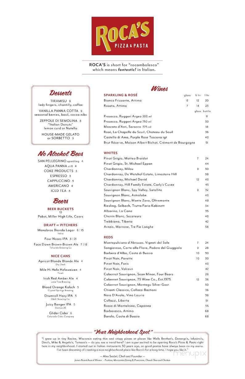 Menu page 2