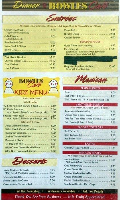 Menu page 4