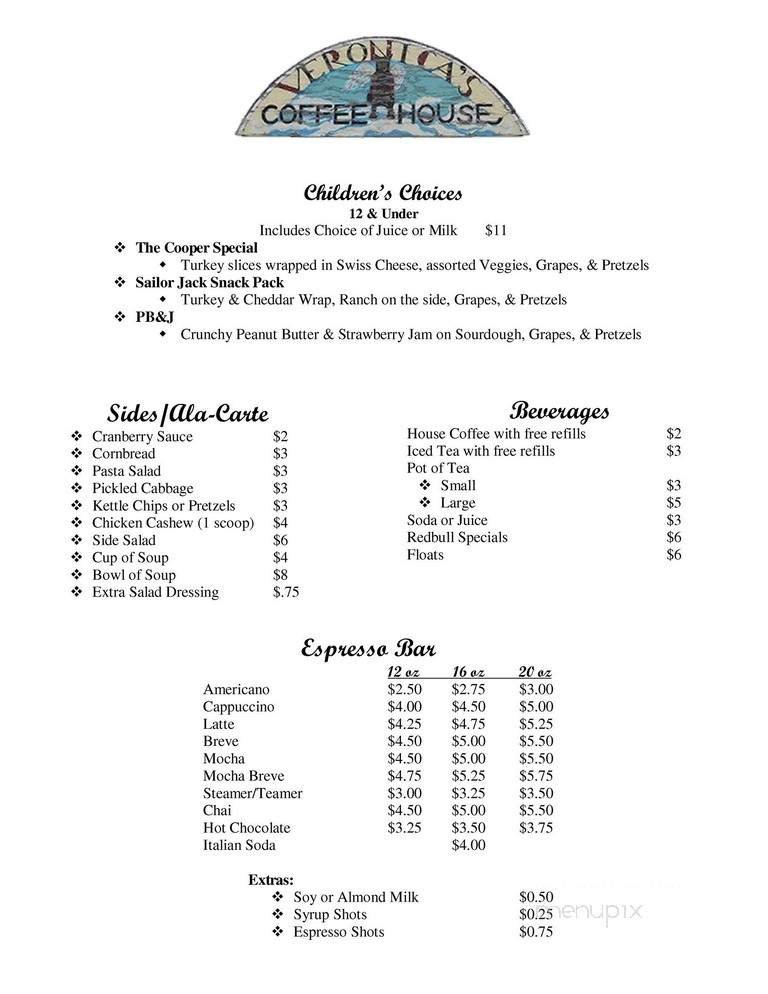 Menu page 2