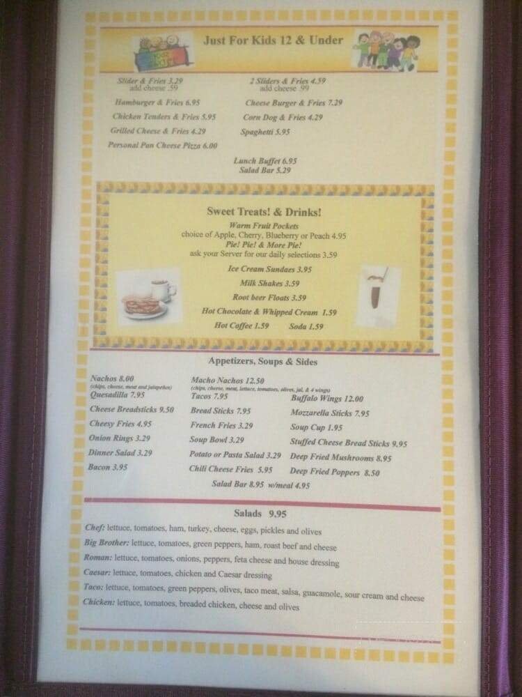 Menu page 3