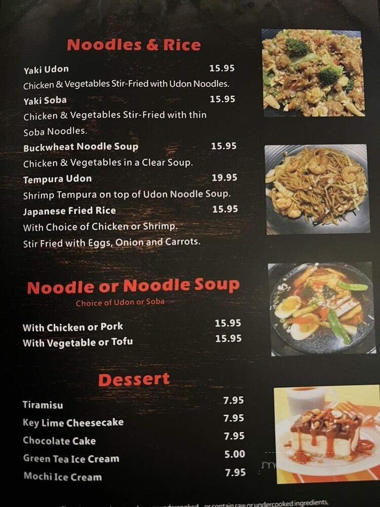 Menu page 6