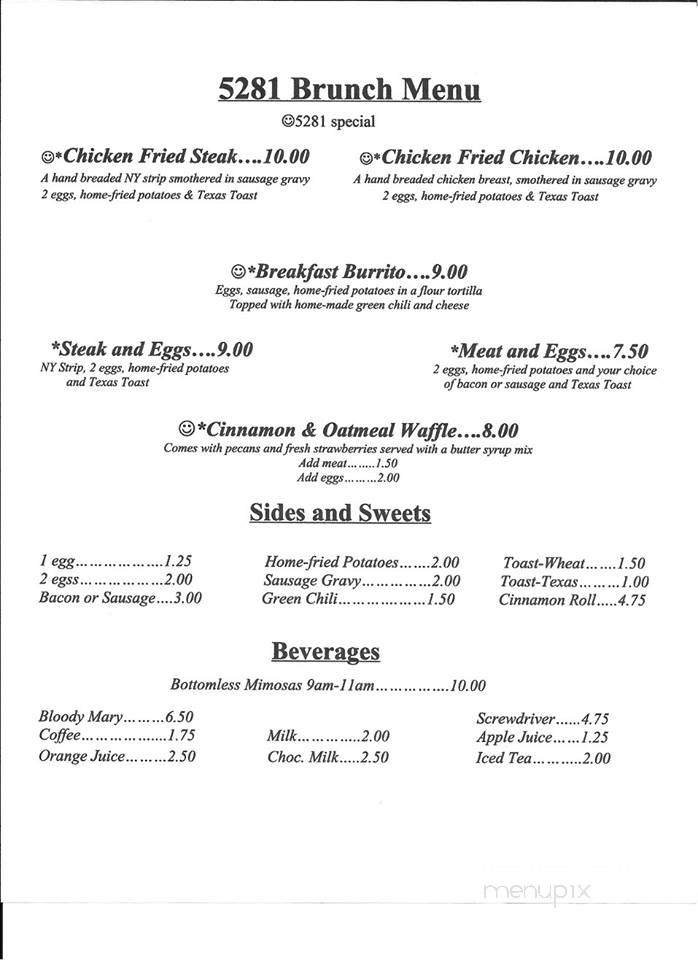 Menu page 3