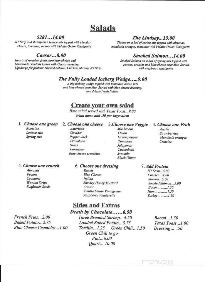 Menu page 4
