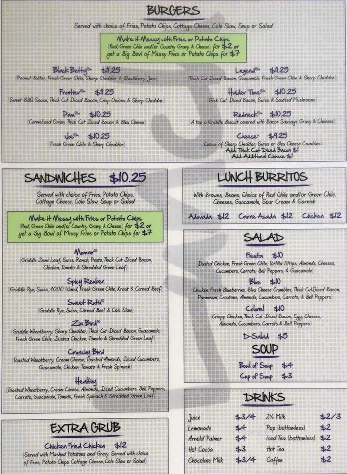 Menu page 5