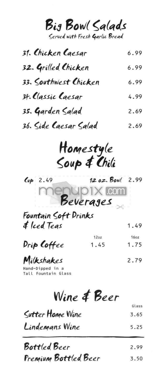 Menu page 4