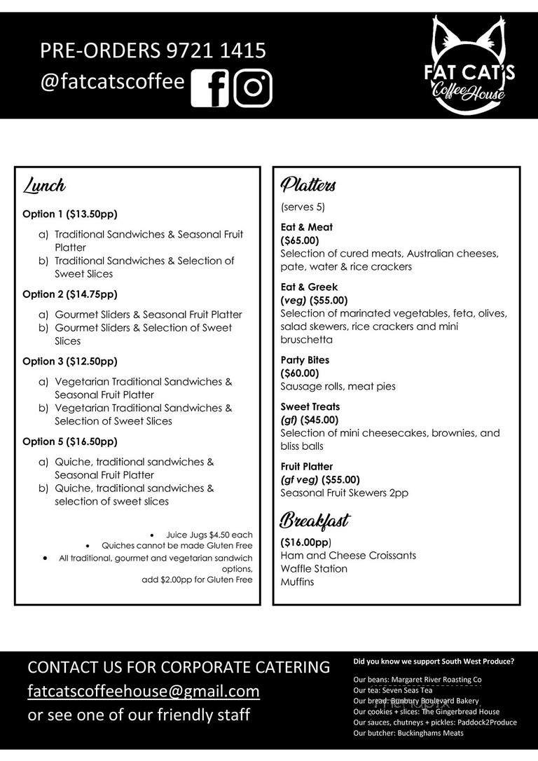 Menu page 2