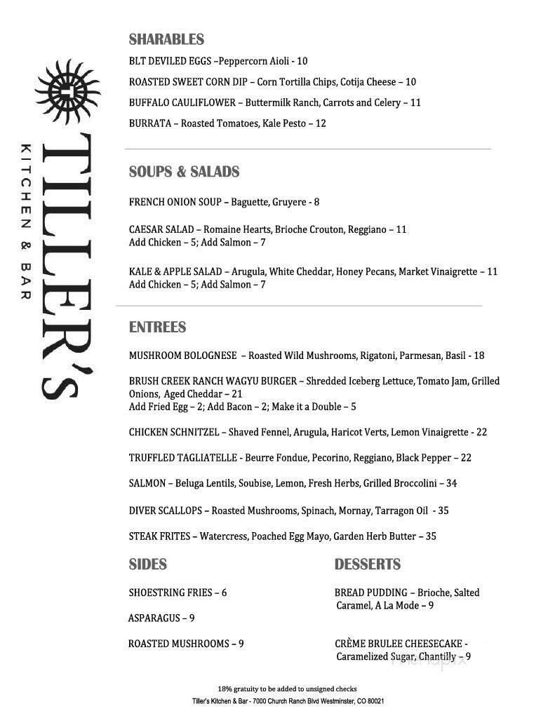 Menu page 2