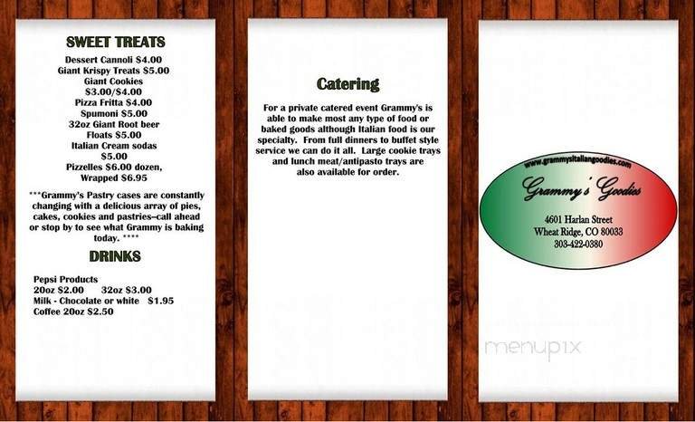 Menu page 2