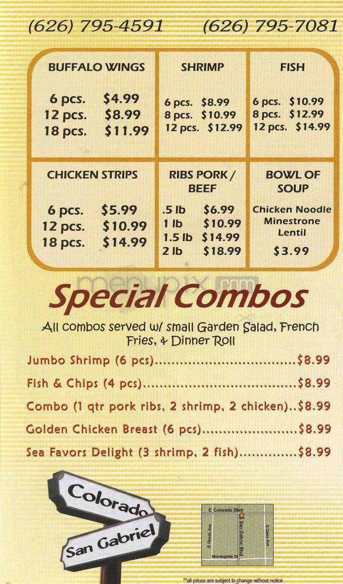 Menu page 4