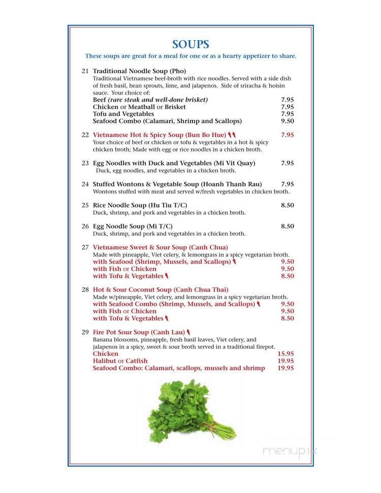 Menu page 42