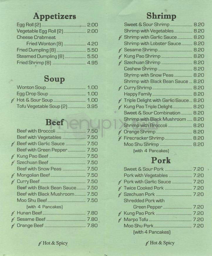 Menu page 4