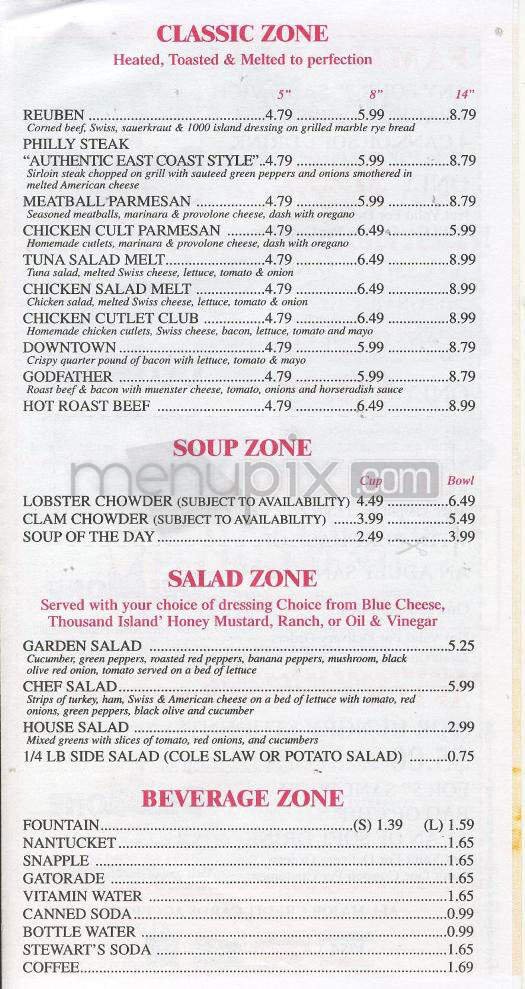Menu page 4