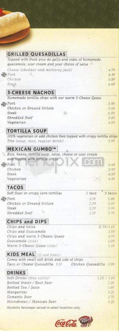 Menu page 4