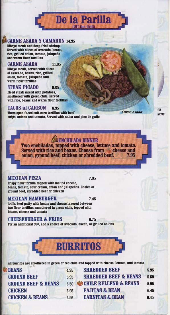 Menu page 4