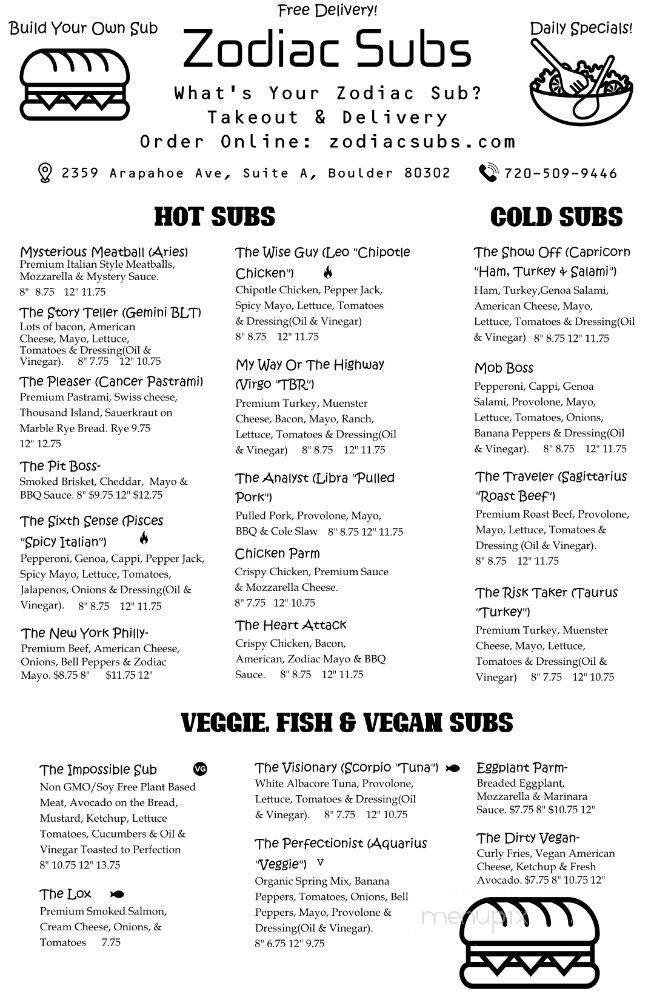 Menu page 2