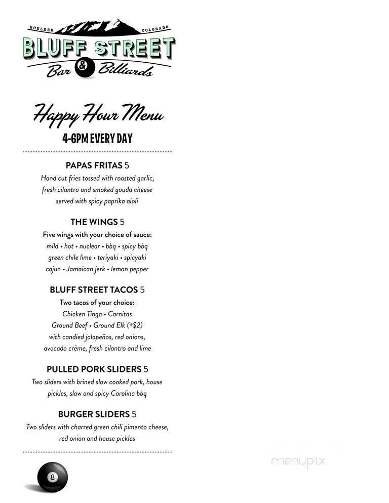 Menu page 2