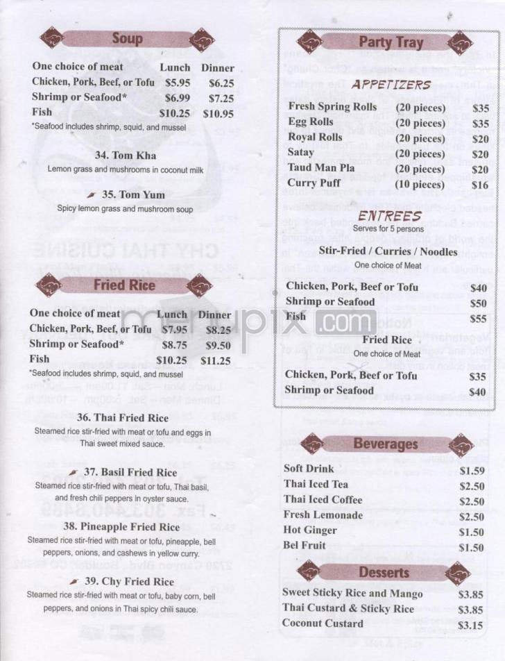 Menu page 4