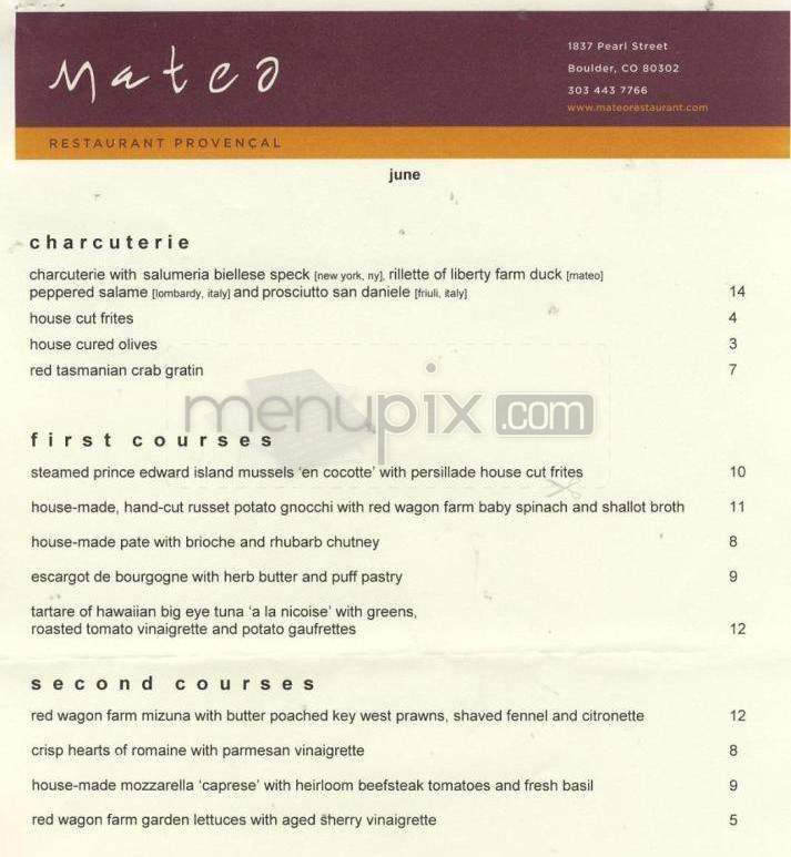 Menu page 2