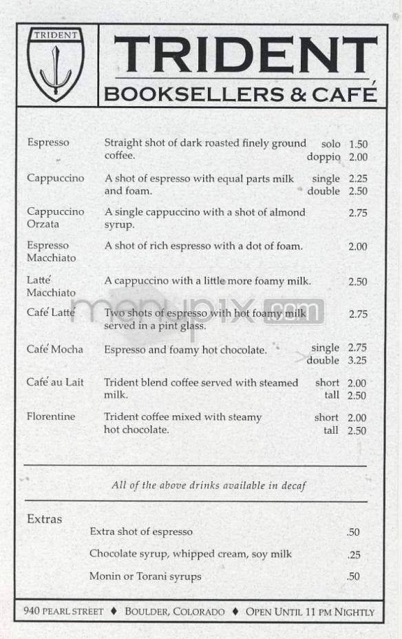 Menu page 2