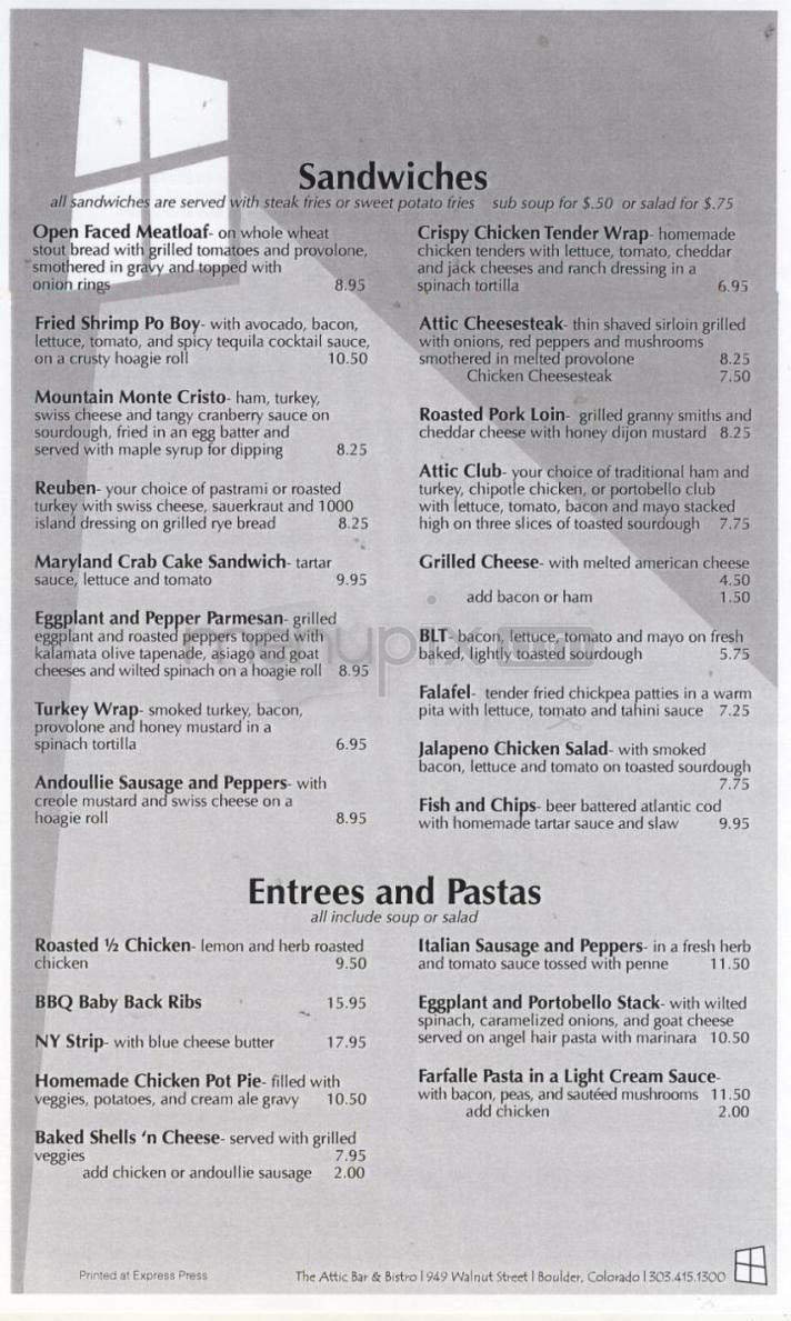 Menu page 2