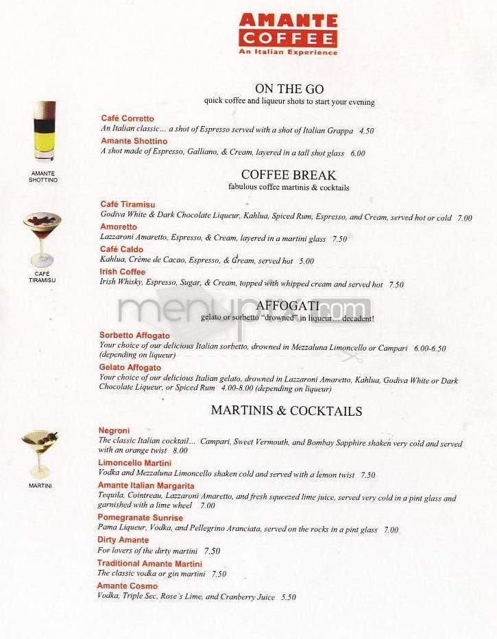 Menu page 1