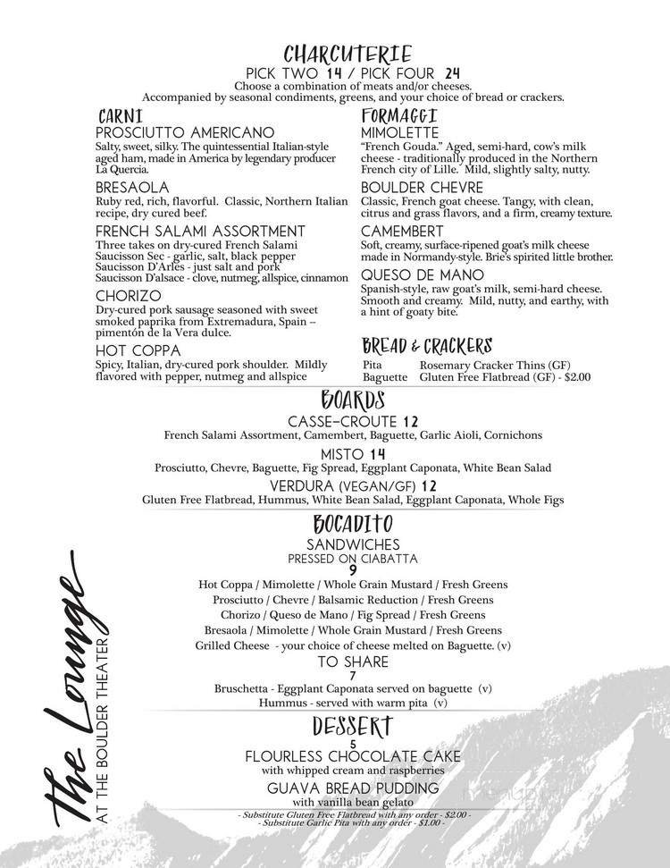 Menu page 2