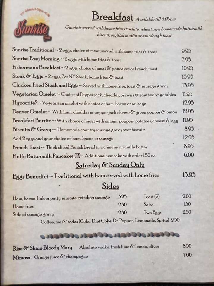 Menu page 5
