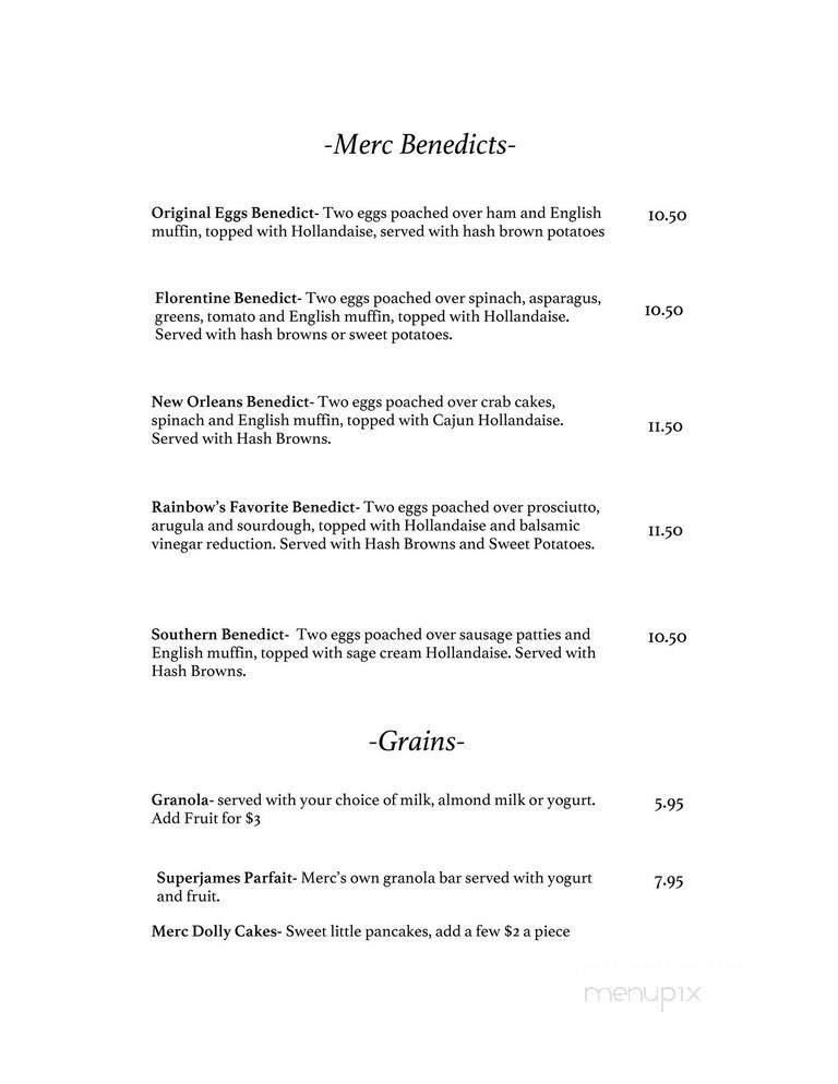 Menu page 2