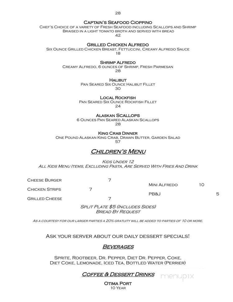 Menu page 5