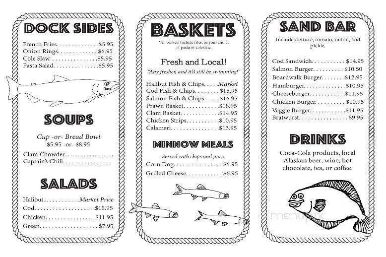 Menu page 1