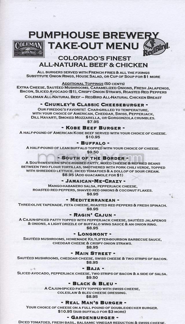 Menu page 3