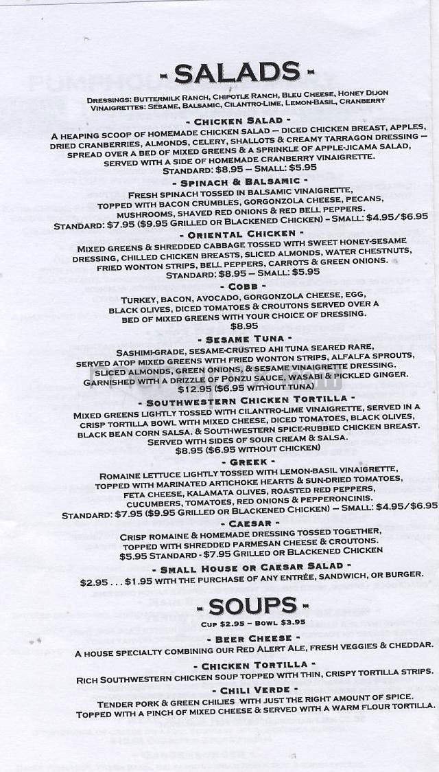 Menu page 5