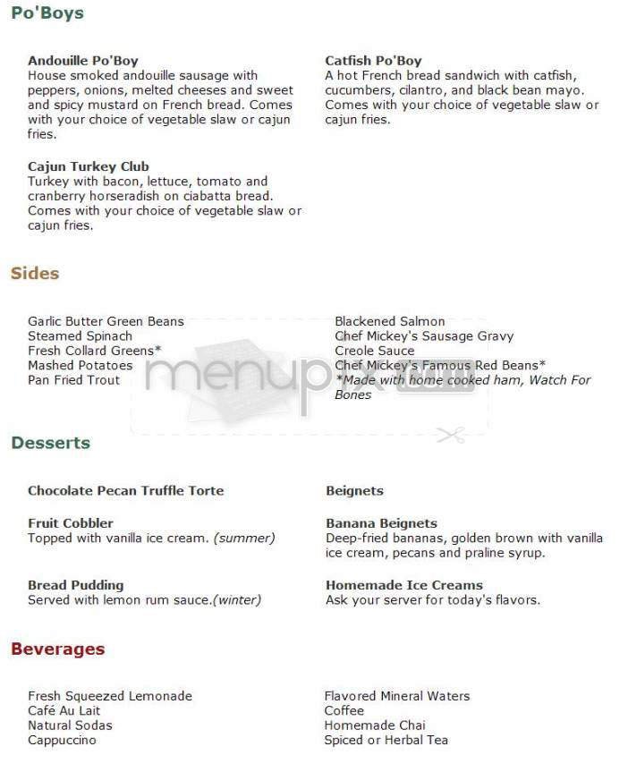 Menu page 5