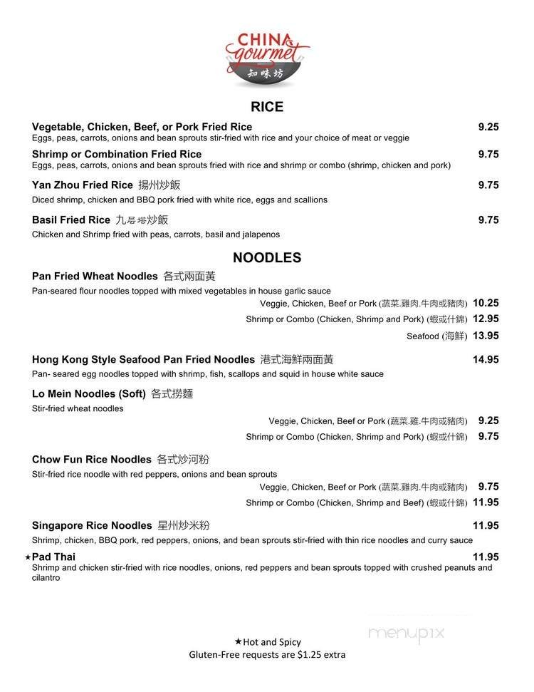 Menu page 2