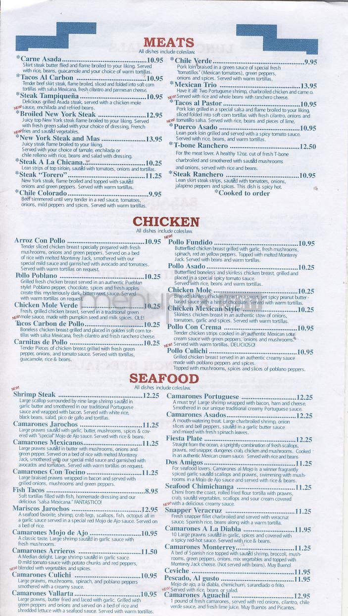 Menu page 3