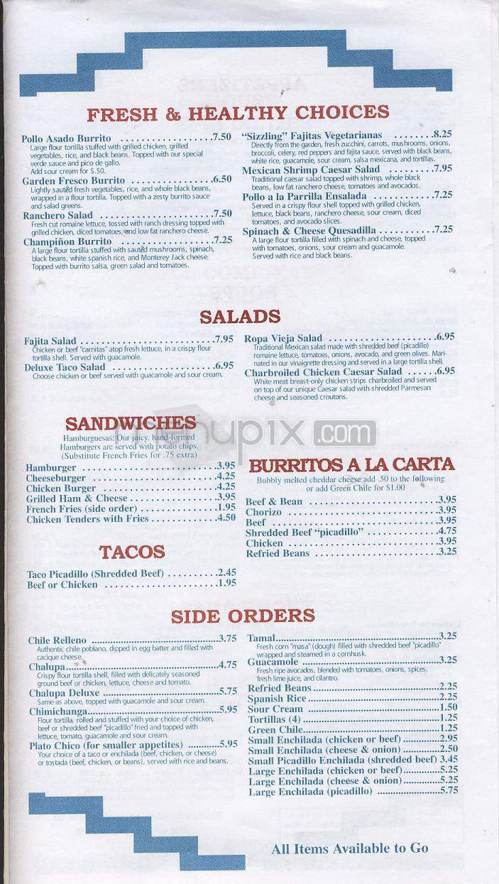 Menu page 4
