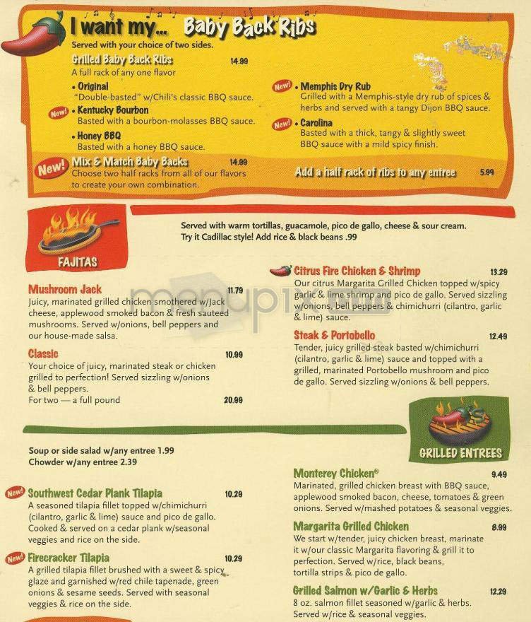 Menu page 6