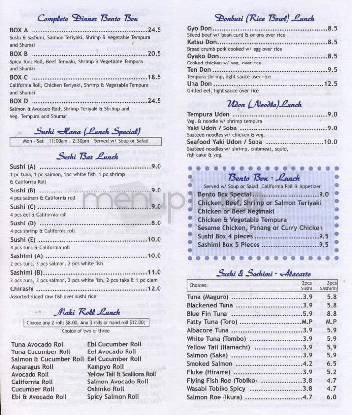 Menu page 4