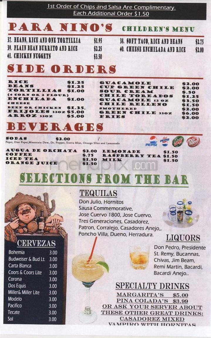 Menu page 4