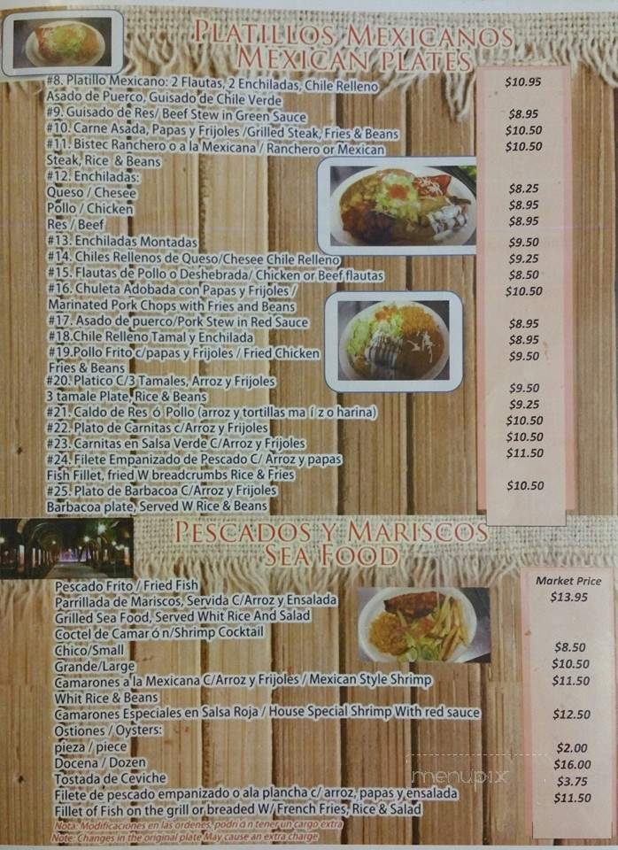 Menu page 3