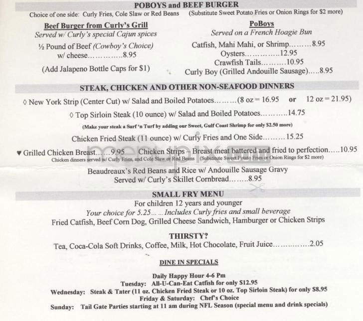 Menu page 2