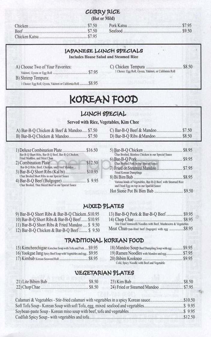 Menu page 3