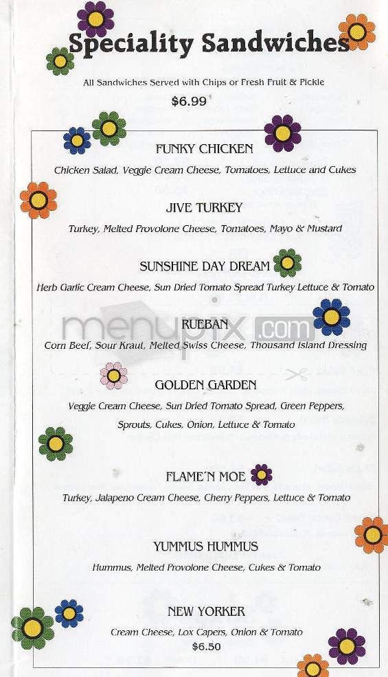 Menu page 4