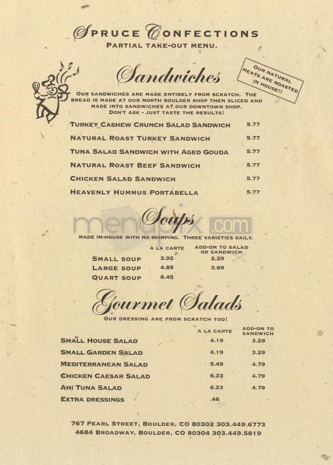 Menu page 4