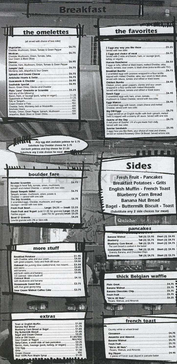 Menu page 2