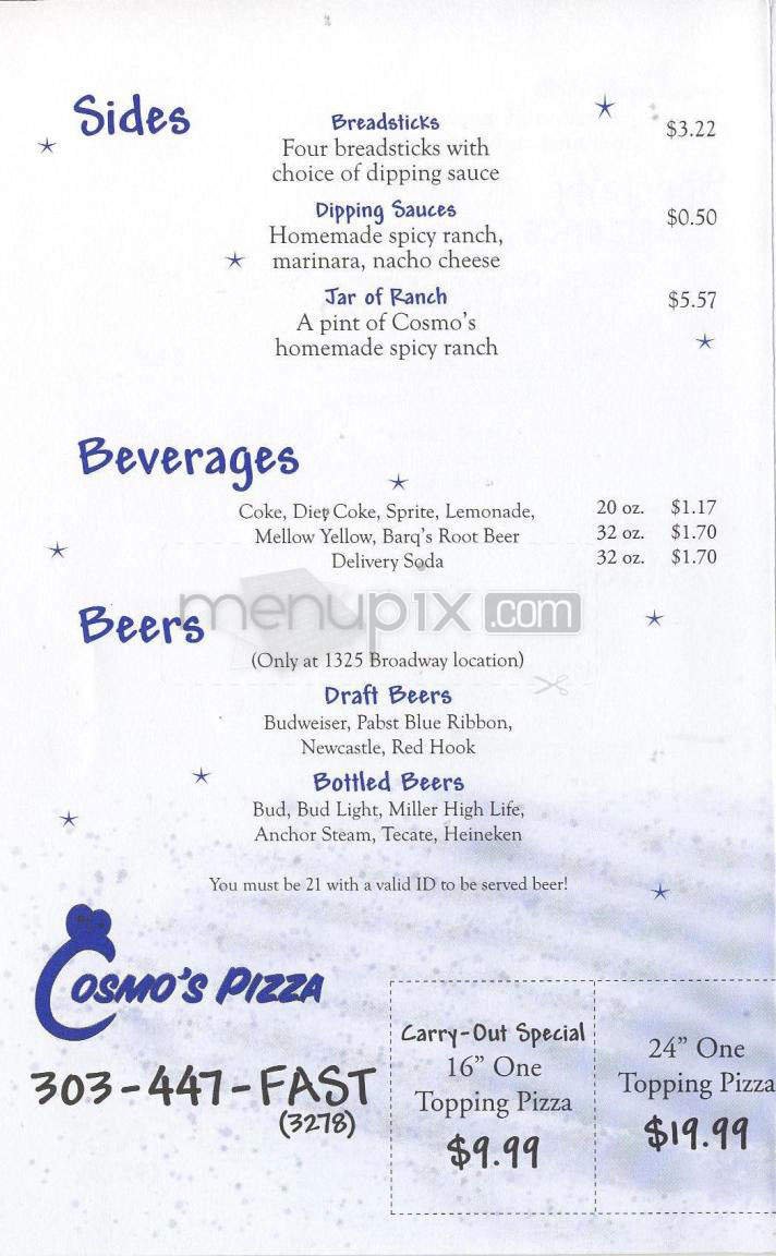 Menu page 4
